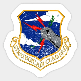 Strategic Air Command - Large Color Logo Sticker